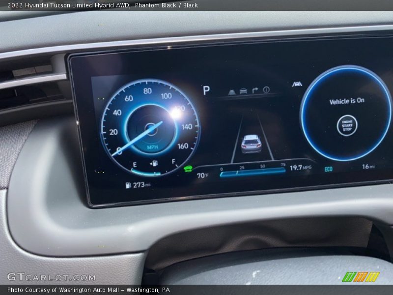 Phantom Black / Black 2022 Hyundai Tucson Limited Hybrid AWD
