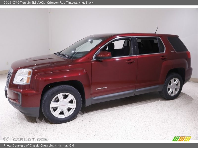 Crimson Red Tintcoat / Jet Black 2016 GMC Terrain SLE AWD