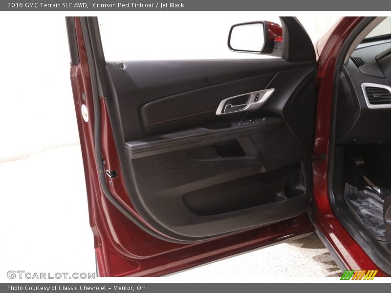Crimson Red Tintcoat / Jet Black 2016 GMC Terrain SLE AWD