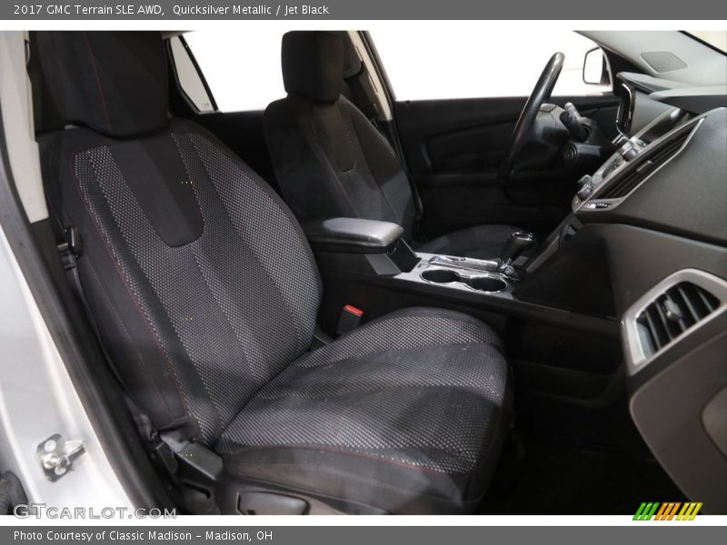 Quicksilver Metallic / Jet Black 2017 GMC Terrain SLE AWD