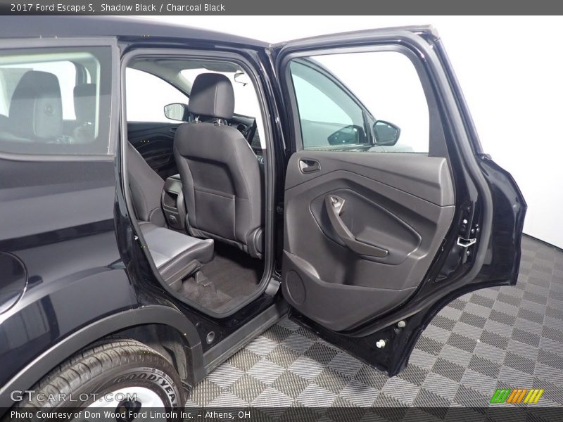 Shadow Black / Charcoal Black 2017 Ford Escape S