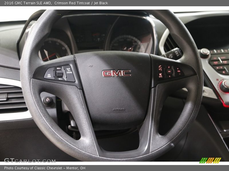Crimson Red Tintcoat / Jet Black 2016 GMC Terrain SLE AWD