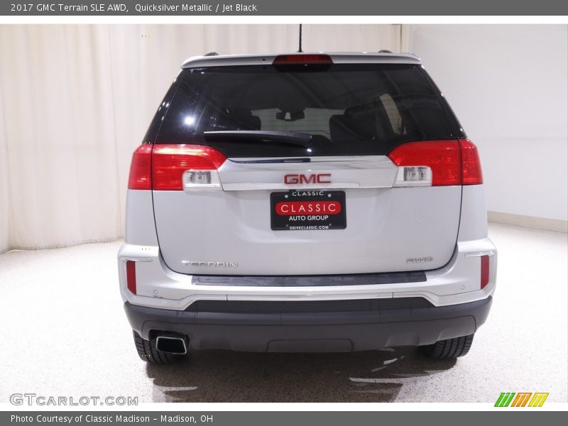 Quicksilver Metallic / Jet Black 2017 GMC Terrain SLE AWD