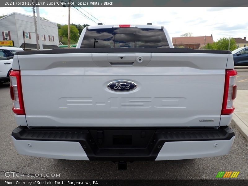 Space White / Black 2021 Ford F150 Lariat SuperCrew 4x4