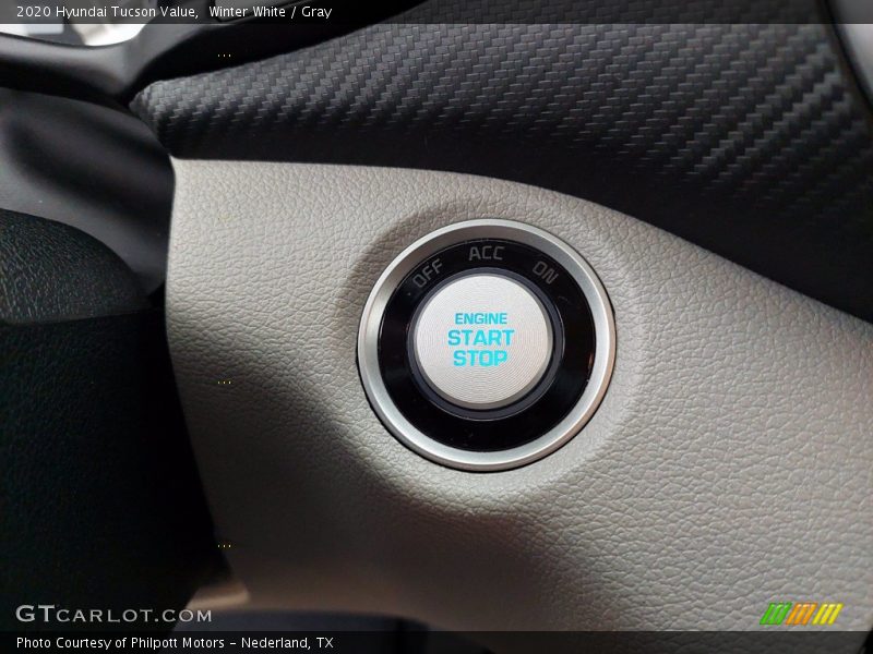 Winter White / Gray 2020 Hyundai Tucson Value