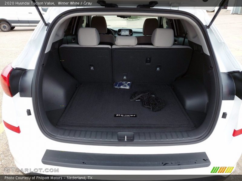Winter White / Gray 2020 Hyundai Tucson Value