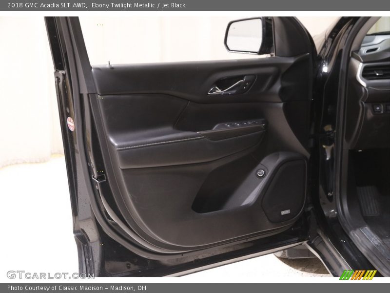 Ebony Twilight Metallic / Jet Black 2018 GMC Acadia SLT AWD