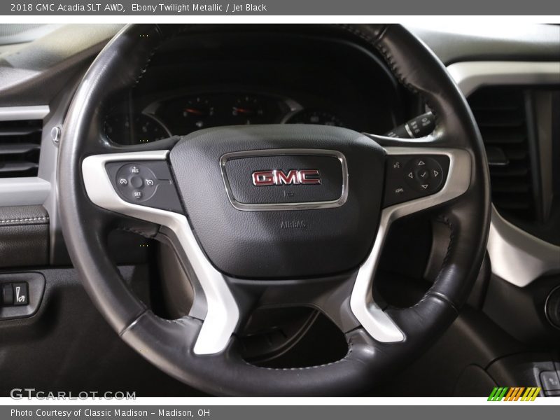 Ebony Twilight Metallic / Jet Black 2018 GMC Acadia SLT AWD
