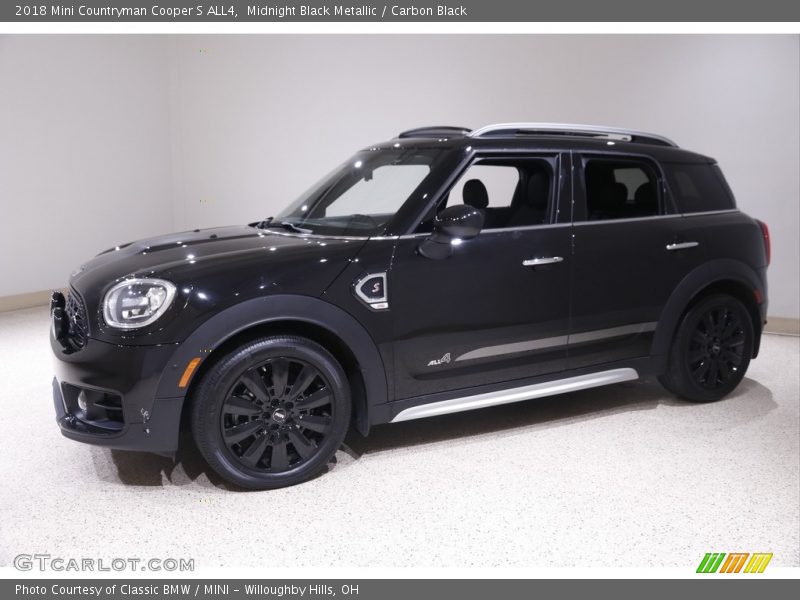 Midnight Black Metallic / Carbon Black 2018 Mini Countryman Cooper S ALL4