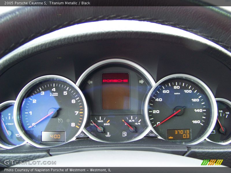 Titanium Metallic / Black 2005 Porsche Cayenne S
