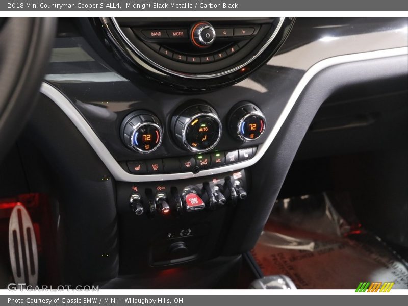 Midnight Black Metallic / Carbon Black 2018 Mini Countryman Cooper S ALL4