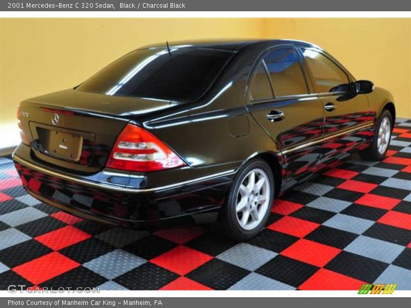 Black / Charcoal Black 2001 Mercedes-Benz C 320 Sedan