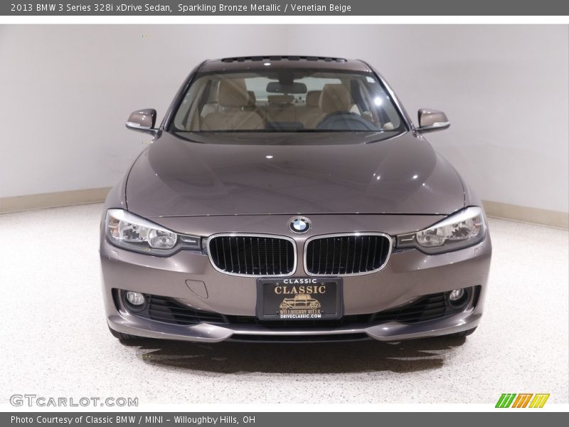 Sparkling Bronze Metallic / Venetian Beige 2013 BMW 3 Series 328i xDrive Sedan