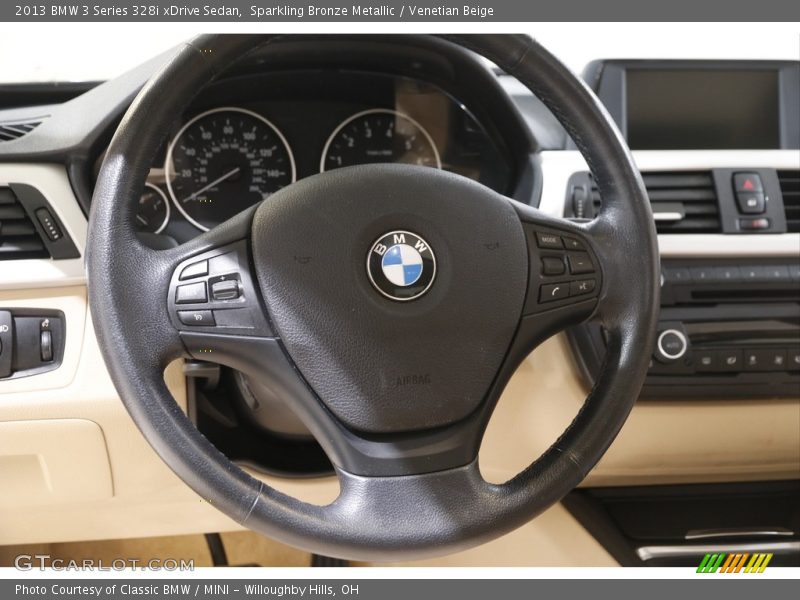 Sparkling Bronze Metallic / Venetian Beige 2013 BMW 3 Series 328i xDrive Sedan