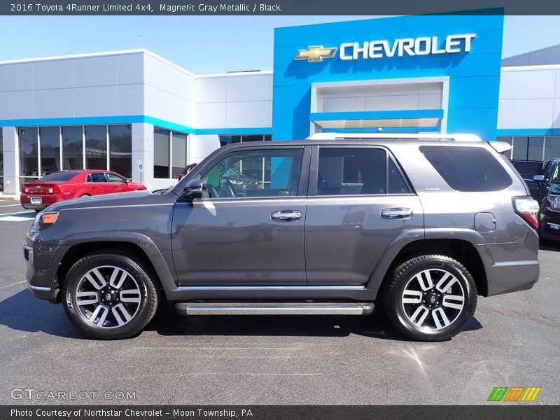 Magnetic Gray Metallic / Black 2016 Toyota 4Runner Limited 4x4