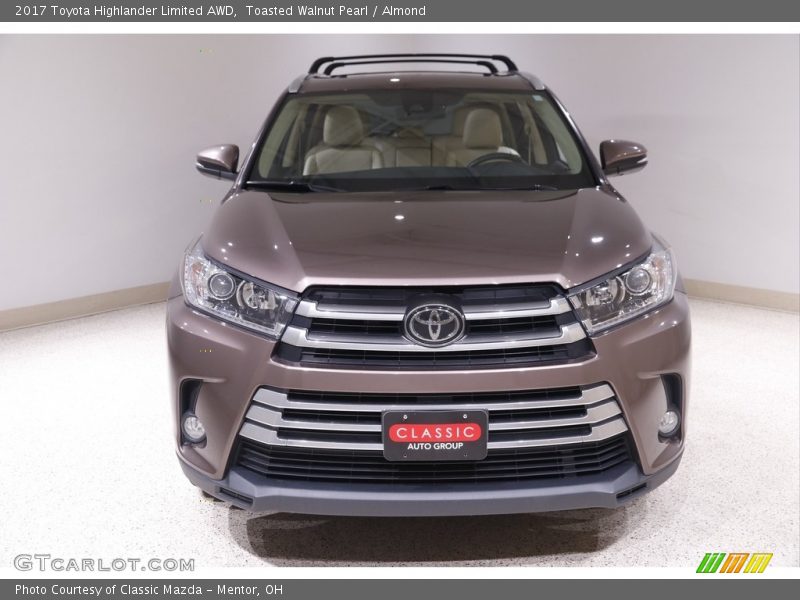 Toasted Walnut Pearl / Almond 2017 Toyota Highlander Limited AWD