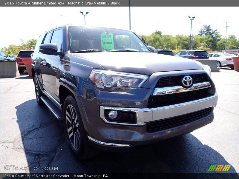 Magnetic Gray Metallic / Black 2016 Toyota 4Runner Limited 4x4