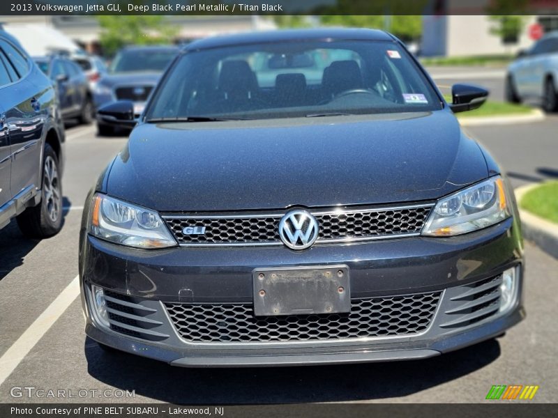 Deep Black Pearl Metallic / Titan Black 2013 Volkswagen Jetta GLI