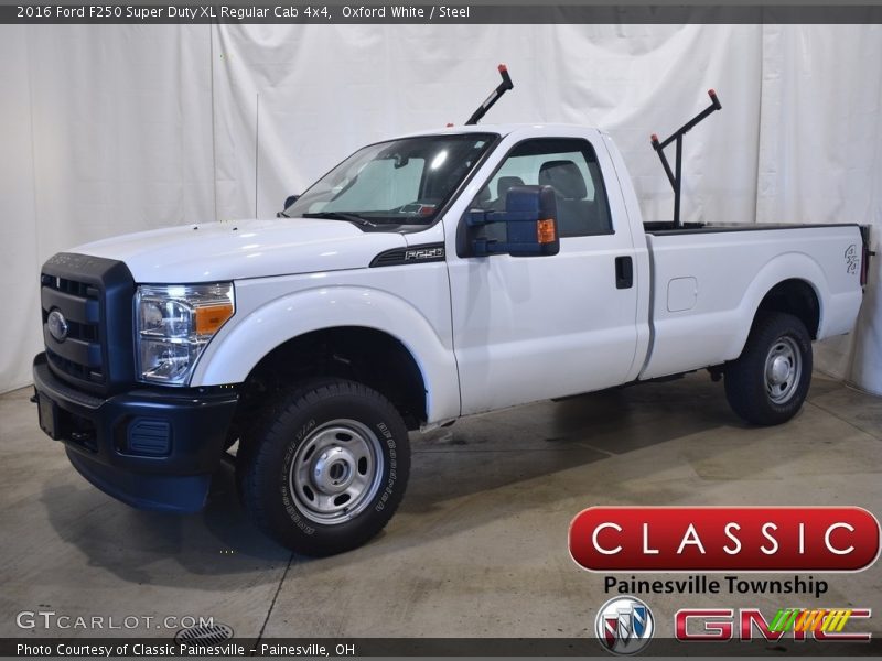Oxford White / Steel 2016 Ford F250 Super Duty XL Regular Cab 4x4