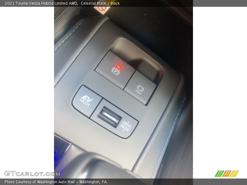 Celestial Black / Black 2021 Toyota Venza Hybrid Limited AWD
