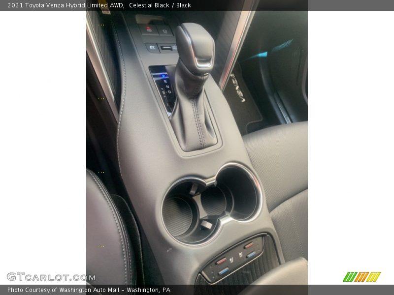 Celestial Black / Black 2021 Toyota Venza Hybrid Limited AWD