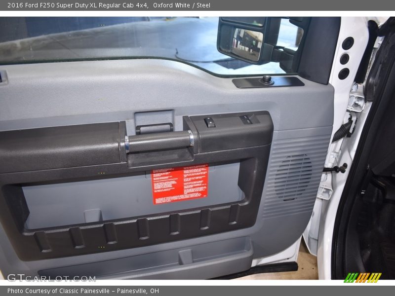 Oxford White / Steel 2016 Ford F250 Super Duty XL Regular Cab 4x4