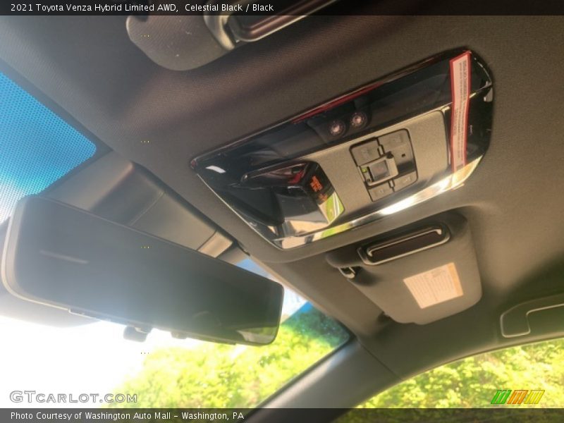 Celestial Black / Black 2021 Toyota Venza Hybrid Limited AWD
