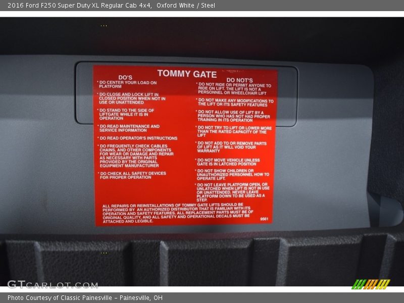 Oxford White / Steel 2016 Ford F250 Super Duty XL Regular Cab 4x4