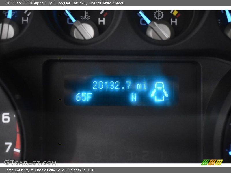 Oxford White / Steel 2016 Ford F250 Super Duty XL Regular Cab 4x4