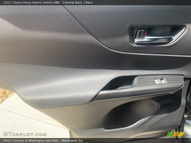 Celestial Black / Black 2021 Toyota Venza Hybrid Limited AWD