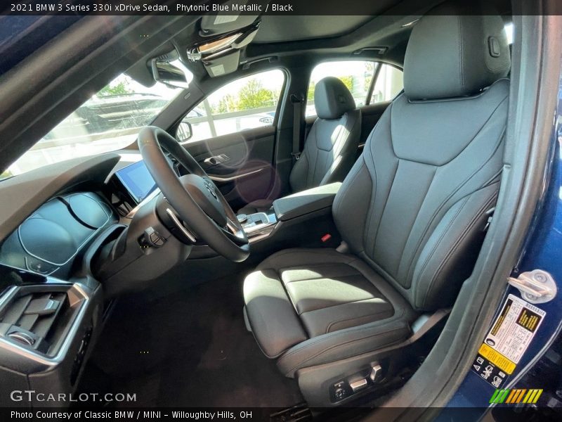 Phytonic Blue Metallic / Black 2021 BMW 3 Series 330i xDrive Sedan