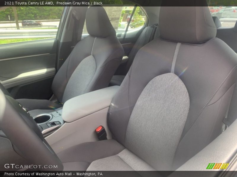 Predawn Gray Mica / Black 2021 Toyota Camry LE AWD