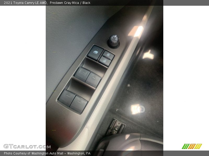 Predawn Gray Mica / Black 2021 Toyota Camry LE AWD