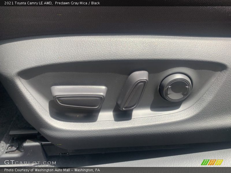 Predawn Gray Mica / Black 2021 Toyota Camry LE AWD