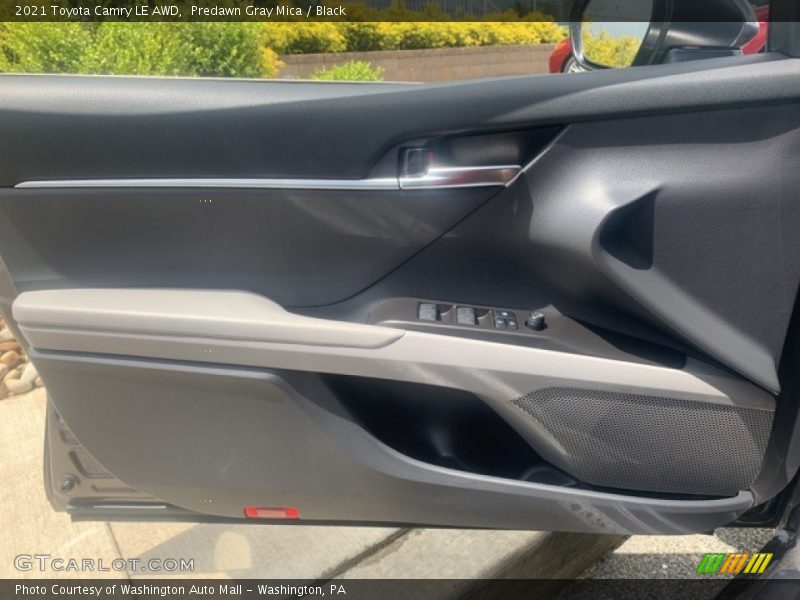 Predawn Gray Mica / Black 2021 Toyota Camry LE AWD