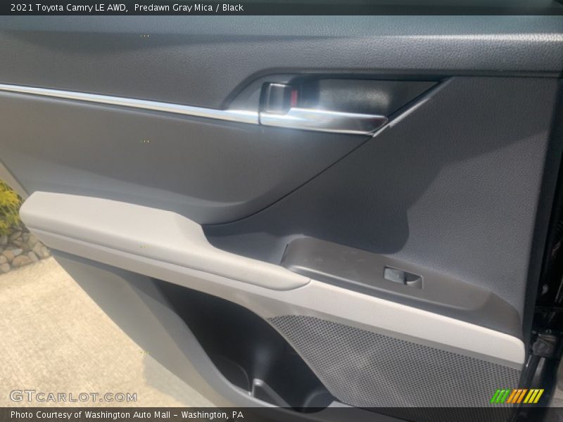 Predawn Gray Mica / Black 2021 Toyota Camry LE AWD
