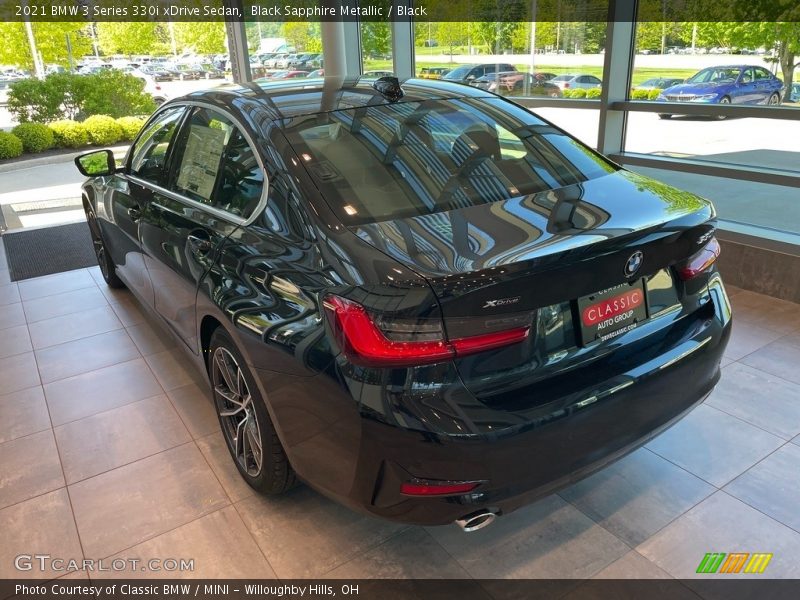 Black Sapphire Metallic / Black 2021 BMW 3 Series 330i xDrive Sedan