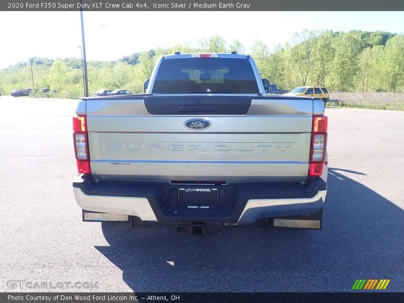 Iconic Silver / Medium Earth Gray 2020 Ford F350 Super Duty XLT Crew Cab 4x4