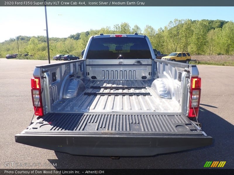 Iconic Silver / Medium Earth Gray 2020 Ford F350 Super Duty XLT Crew Cab 4x4