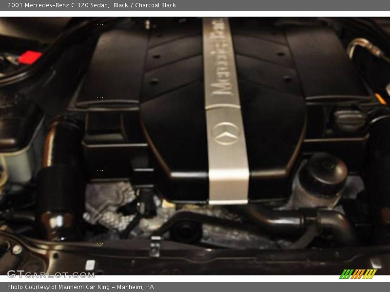 Black / Charcoal Black 2001 Mercedes-Benz C 320 Sedan