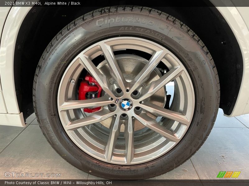 Alpine White / Black 2021 BMW X3 M40i