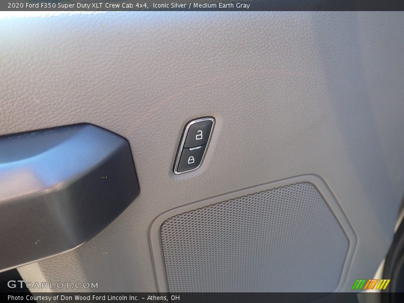 Iconic Silver / Medium Earth Gray 2020 Ford F350 Super Duty XLT Crew Cab 4x4