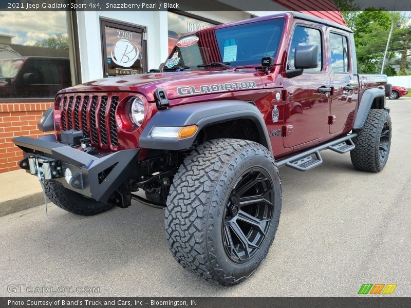Snazzberry Pearl / Black 2021 Jeep Gladiator Sport 4x4