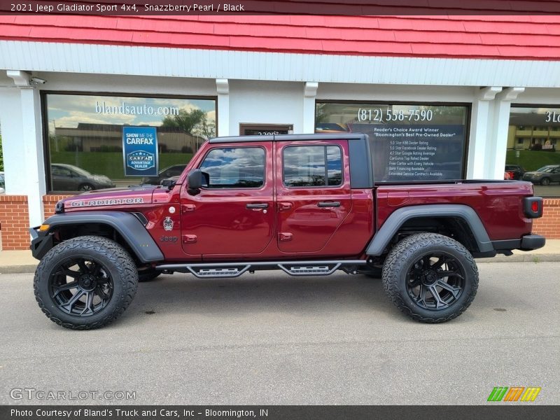 Snazzberry Pearl / Black 2021 Jeep Gladiator Sport 4x4