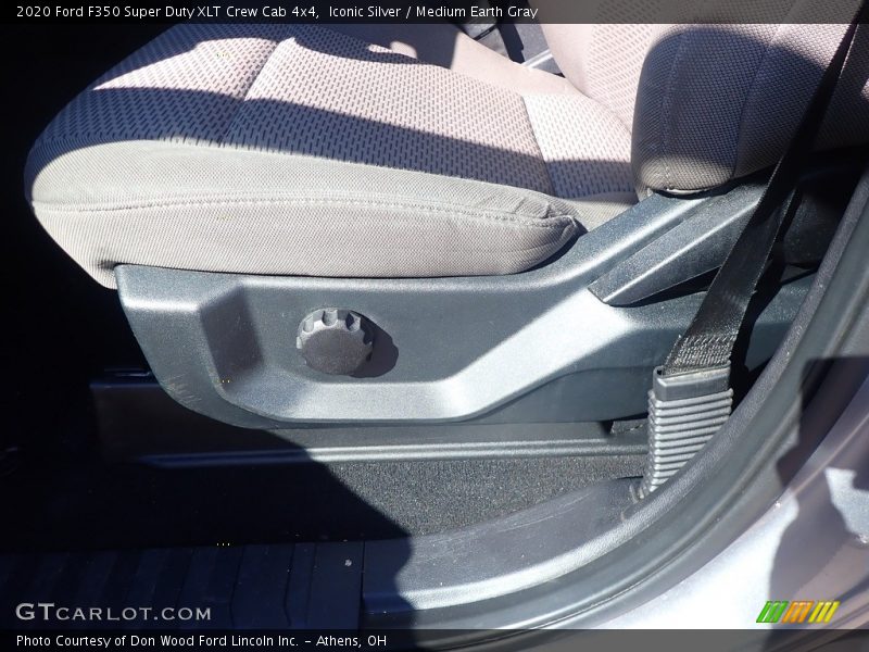 Iconic Silver / Medium Earth Gray 2020 Ford F350 Super Duty XLT Crew Cab 4x4