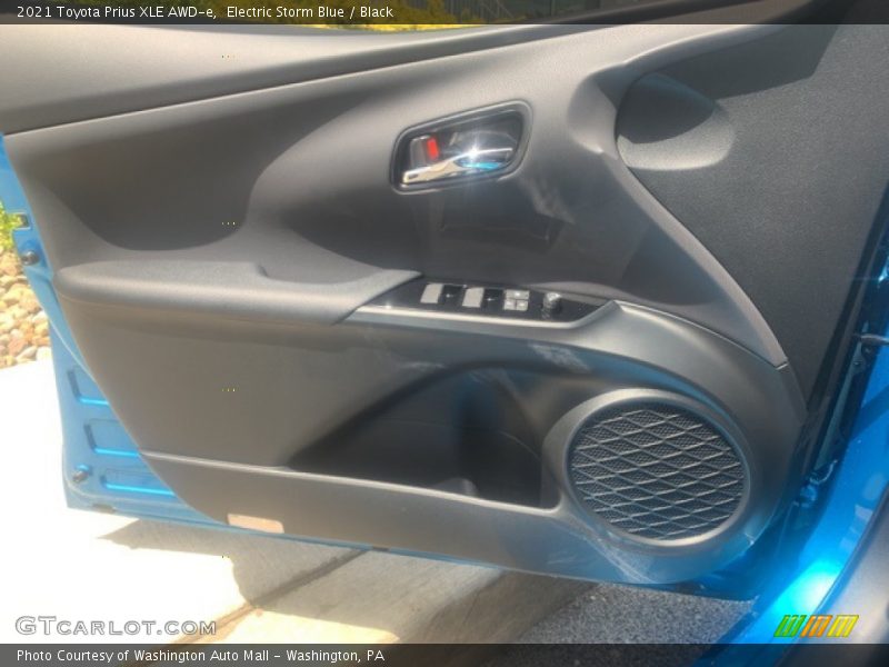 Electric Storm Blue / Black 2021 Toyota Prius XLE AWD-e