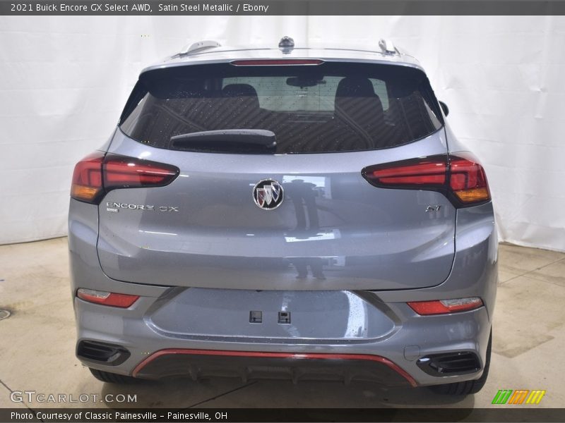 Satin Steel Metallic / Ebony 2021 Buick Encore GX Select AWD