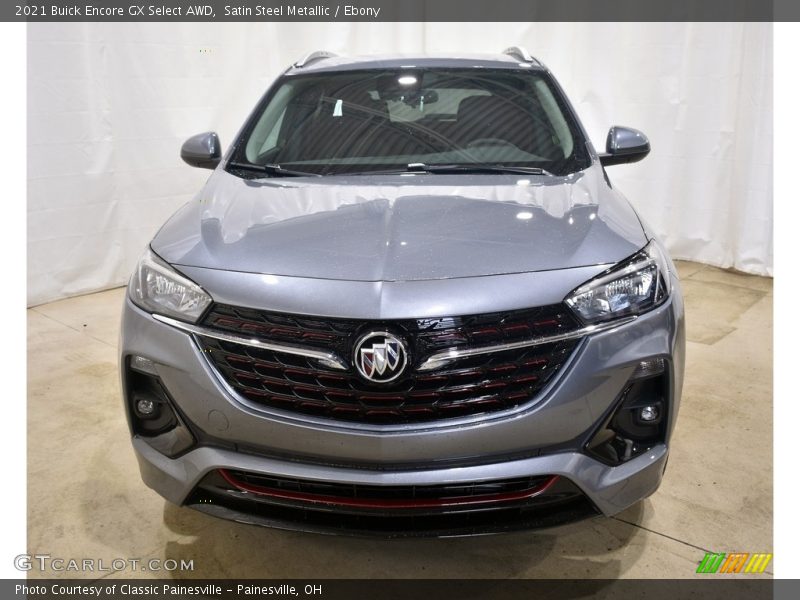 Satin Steel Metallic / Ebony 2021 Buick Encore GX Select AWD