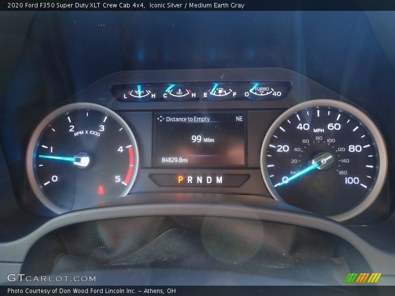 Iconic Silver / Medium Earth Gray 2020 Ford F350 Super Duty XLT Crew Cab 4x4