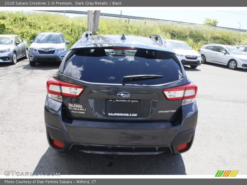 Dark Gray Metallic / Black 2018 Subaru Crosstrek 2.0i Premium